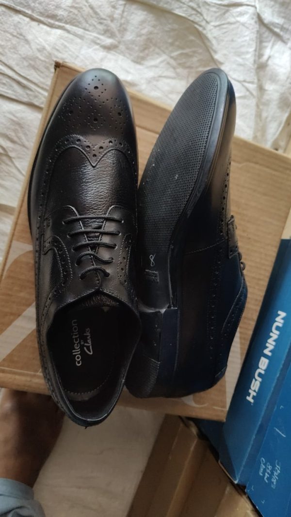Black Leather Shoes - Image 2